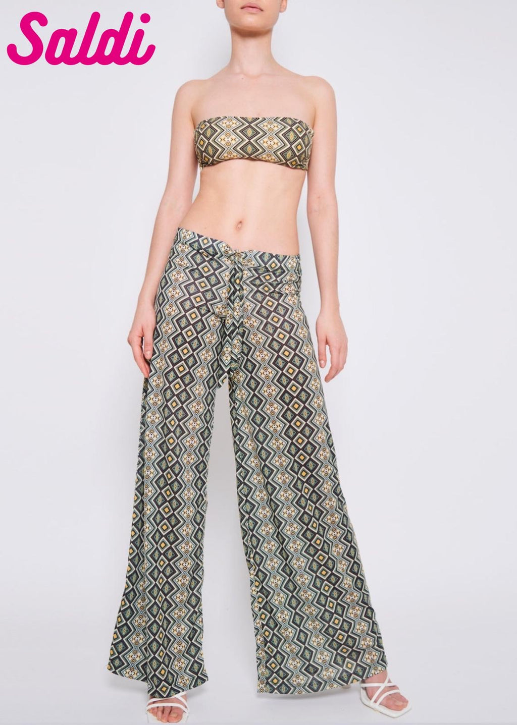 pantalone geometrico saldi